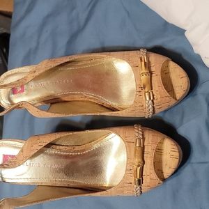 Paul of cork platform slingback sandals